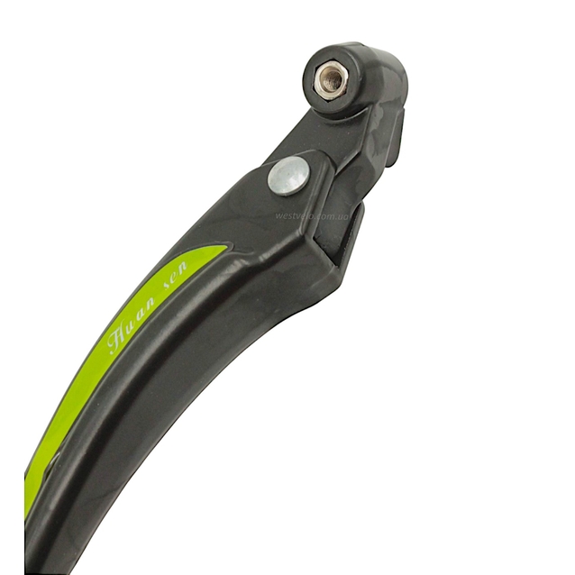 Підніжка регульована 24-29 на зад, HUAN SEN, кріплення під ексцентрик, чорна фото westvelo.com