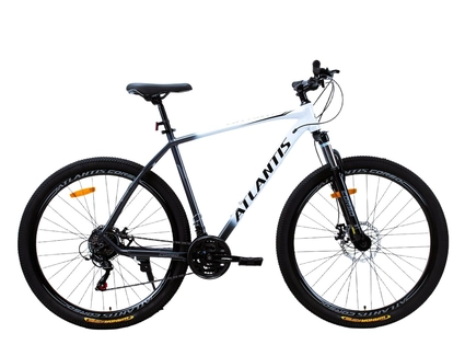 Велосипед 29 AL Corso «ATLANTIS» LS-02941 алюміній 22", (к-т SHIMANO) чорно-білий