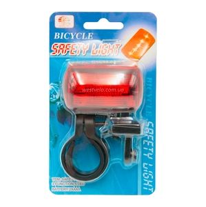 Мигалка на батарейках зад. JING YI, (JY-390Т) 5 LED