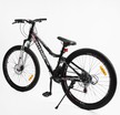 Велосипед 26 ST Corso «INTENSE» NT-26126 сталь 13", (к-т Saiguan) чорно-рожевий фото westvelo.com