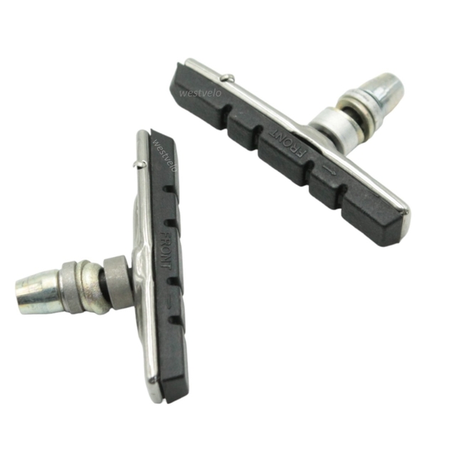 Колодки гальмівні V-brake JANUS зміщений центр, картриджні фото westvelo.com