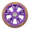 Колесо самоката дитячого поліуретан Ø135мм, діодне, фіолетовий фото westvelo.com