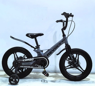 Дитячий велосипед 16 MG Corso «REVOLT» RV-16445, магнієва рама, графітовий