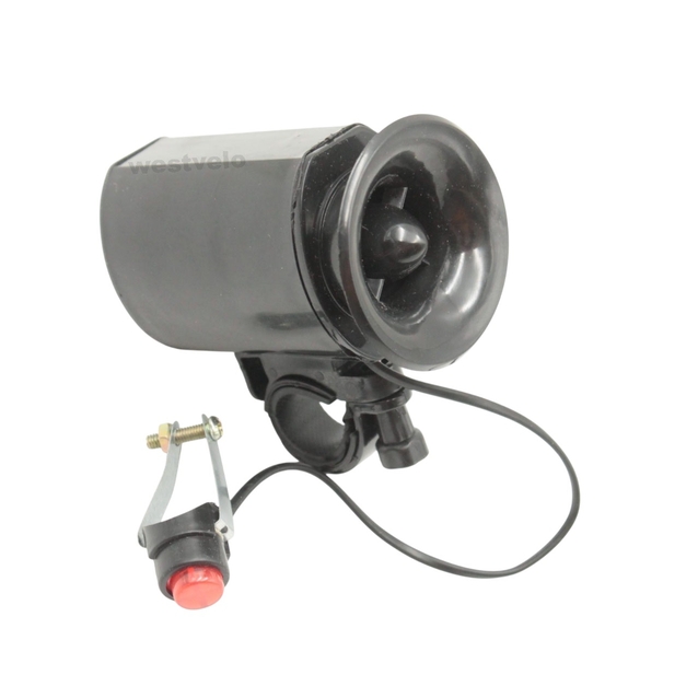 Сигнал на батарейках SB-205 «Рупор» з кнопкою (батарейка в комплекті) фото westvelo.com