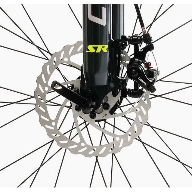 Велосипед 29 ST Corso «LEADER» LD-55620 сталь 19", (к-т SHIMANO) чорно-жовтий фото westvelo.com