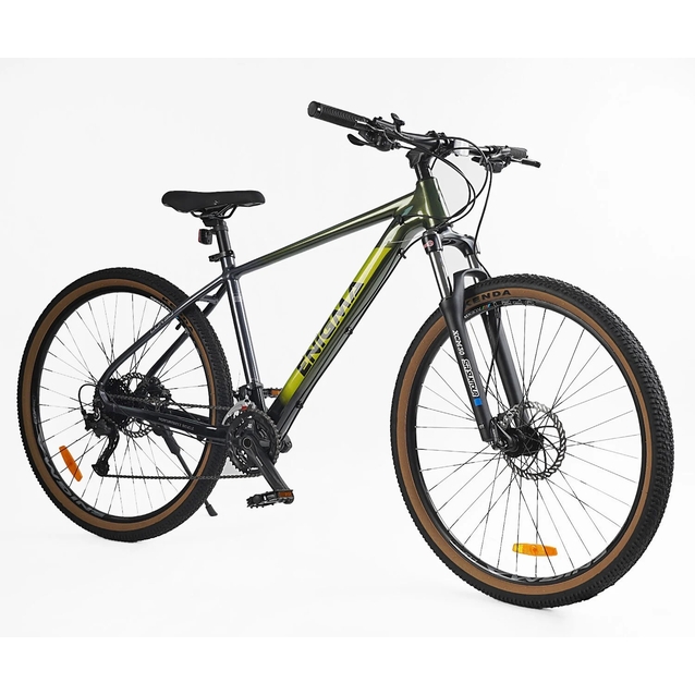 Велосипед 29 AL Corso «ENIGMA» NG-29078 алюміній 19", (к-т SHIMANO) зелений фото westvelo.com