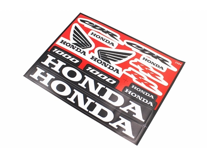 Наклейки "HONDA" 14 шт (22х16мм), на планшеті