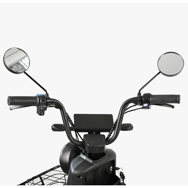 Електроскутер Corso «ASTRO» TR-003964, двигун 500W, акумулятор 60V/20Ah сірий, колеса 10" фото westvelo.com