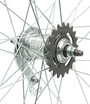 Колесо 26 зад, обід 2-ний чорний, втулка Чехія + к-т (Gravity) фото westvelo.com