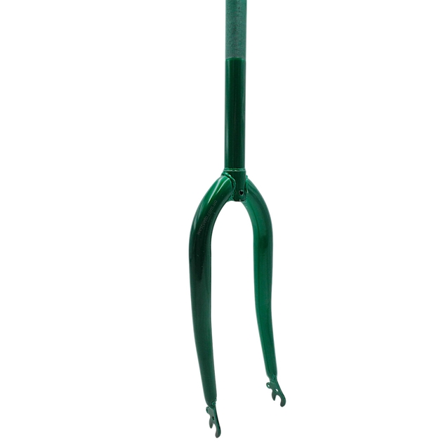 Вилка 20 сталева шток L-240mm р.з L-110mm зелена фото westvelo.com