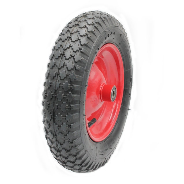 Колесо тачки "8" 3.50-8 під вісь Ø12, без віськи фото westvelo.com