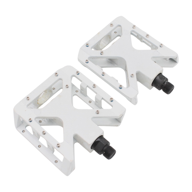 Педалі алюміній ВМХ, FPD, білі з змінними шипами (Тайвань) фото westvelo.com