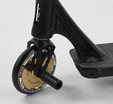 Самокат трюковий Best Scooter «SIMBIOTE-2» 71383 чорний, HIC-система, пеги, AL диск та дека, колеса PU Ø120mm, ширина керма - 57 см фото westvelo.com