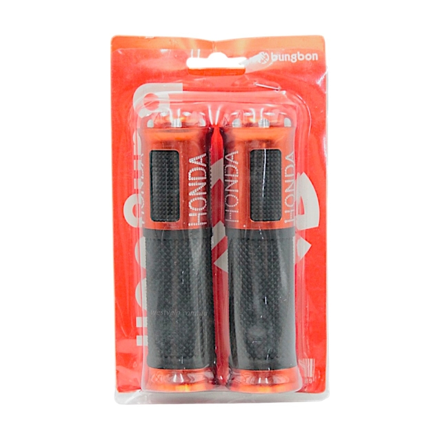 Мото гріпси GJCT (Honda) з відбійником, бронзові Гума/Алюміній фото westvelo.com