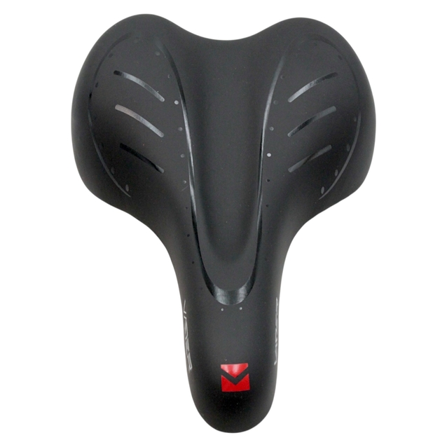 Сідло мтв на глагол VADER VD-841B-01, (180х255мм) AFT, чорний фото westvelo.com