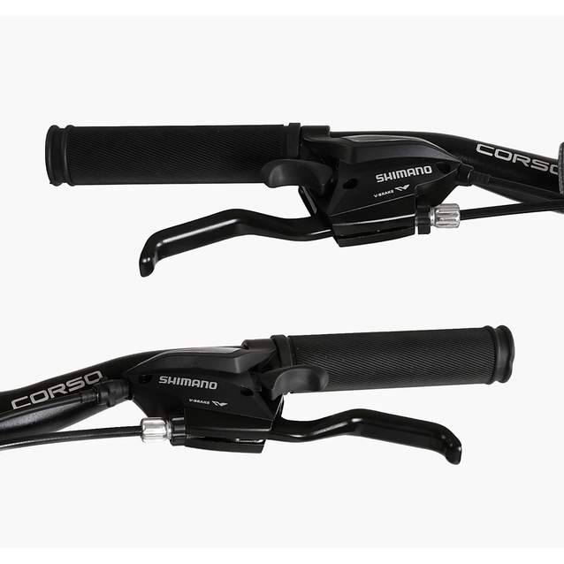 Велосипед 24 AL Corso «EVOLUTION» EV-24416 алюміній 11", (к-т SHIMANO) біло-помаранчевий фото westvelo.com