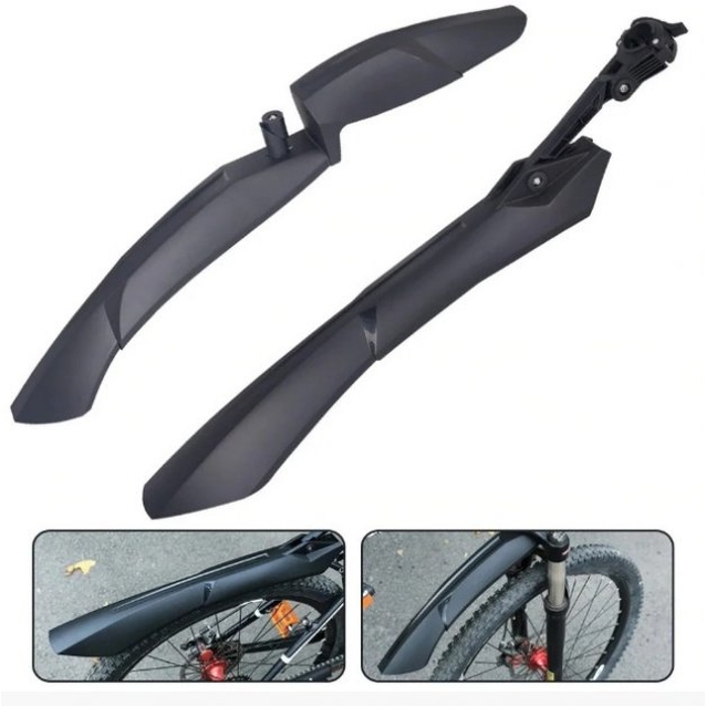 Крила пластик 26-29 Aonuosi-YS 910 (кріплення: зад на тр. сідла, пер. в вилку) фото westvelo.com
