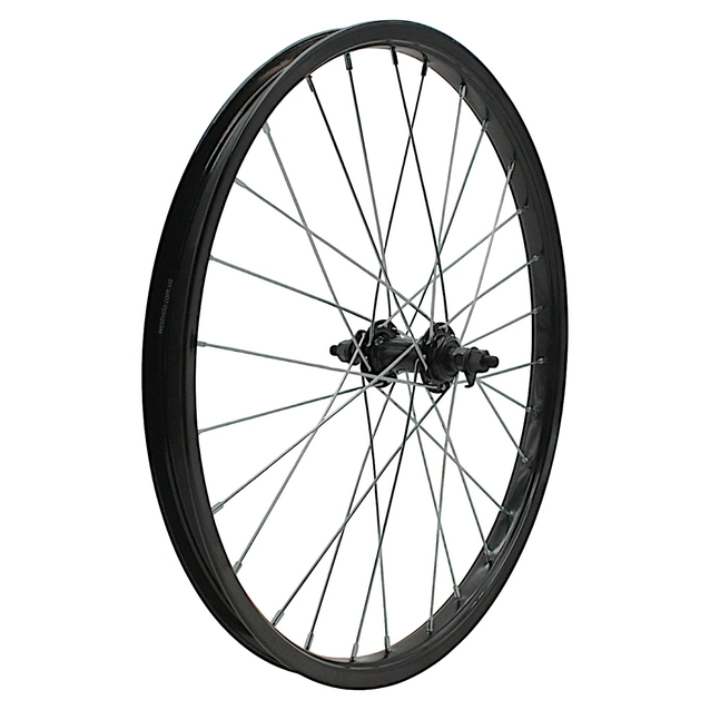 Колеса 20 обід чорний, перед + зад з втулкою Falcon (чорна) + к-т фото westvelo.com