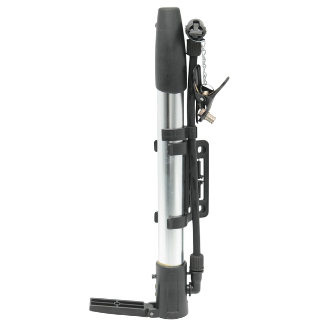 Насос вело ZHANMA (№314) mini з кріпленням сірий фото westvelo.com