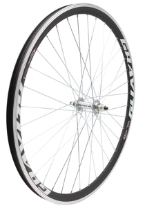 Колесо 27,5 перед, обід 2-ний чорний, втулка М на віночках