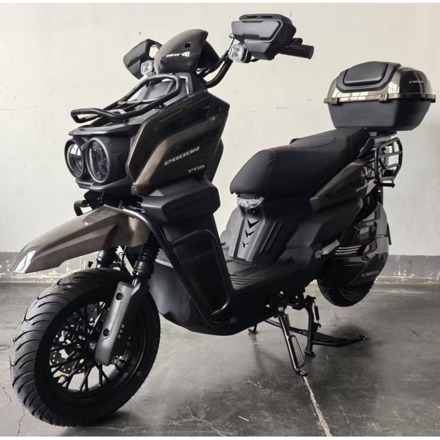 Електроскутер Corso «BLACKFURY» BF-178095, двигун 2800W, акумулятор 72V/40Ah літій-залізо-фосфатний, коричневий фото westvelo.com
