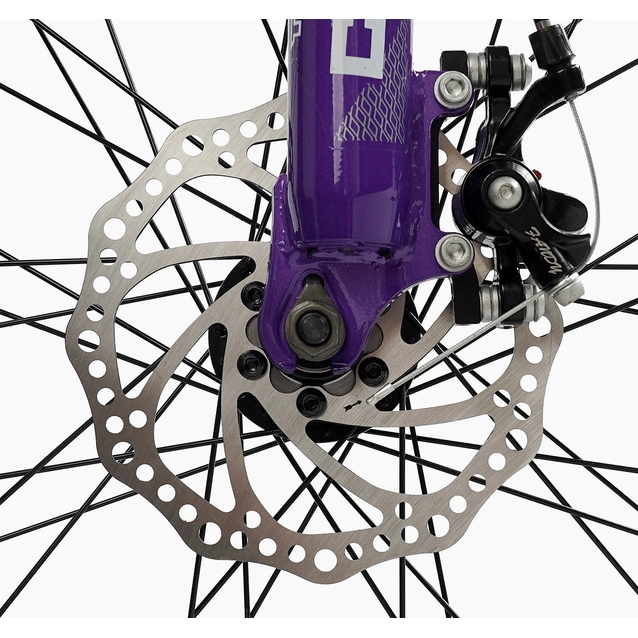 Велосипед 26 ST Corso «GLOBAL» GL-26105 сталь 13", (к-т Saiguan), темно-фіолетовий фото westvelo.com