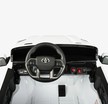 Електроавтомобіль JOY TR-6801/77 двигун 2*45W, акумулятор 24V 5Ah, білий, пульт дистанційного керування, Bluetooth фото westvelo.com