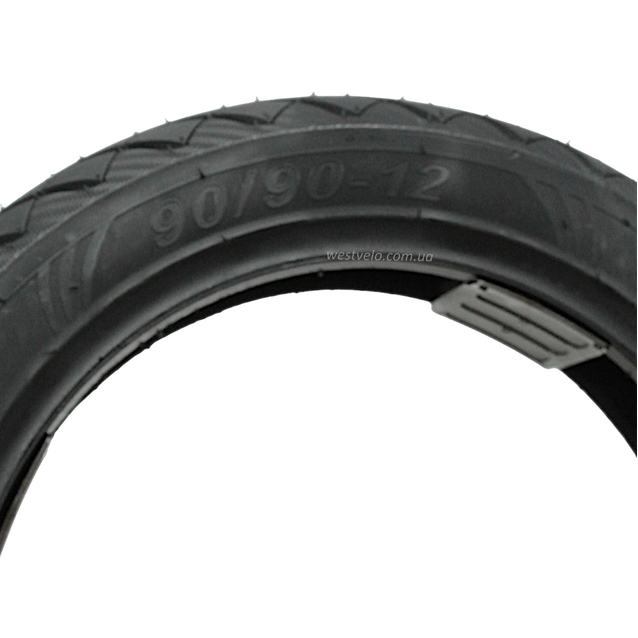 Покришка "12" 90/90-12 Б/К BLACK CAT (068) 6PR дорожня TL фото westvelo.com