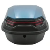 Кофр (багажник) для мотоцикла задній ROBIK 48 (390х390х290) 48L "JSBM" глянцевий, світло-блакитний фото westvelo.com