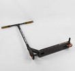 Самокат трюковий Best Scooter «CRASH» 65640 чорно-помаранчевий, HIC-система, пеги, AL диск та дека, колеса PU Ø110mm, ширина керма - 57 см фото westvelo.com