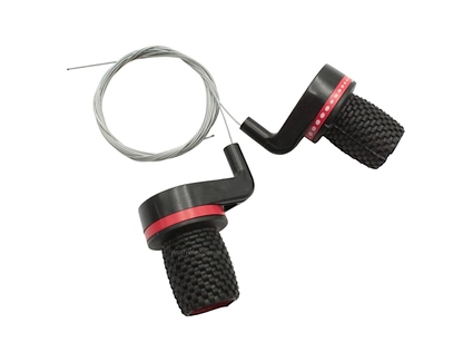 Грипшифт пластик чорно-червоний китай