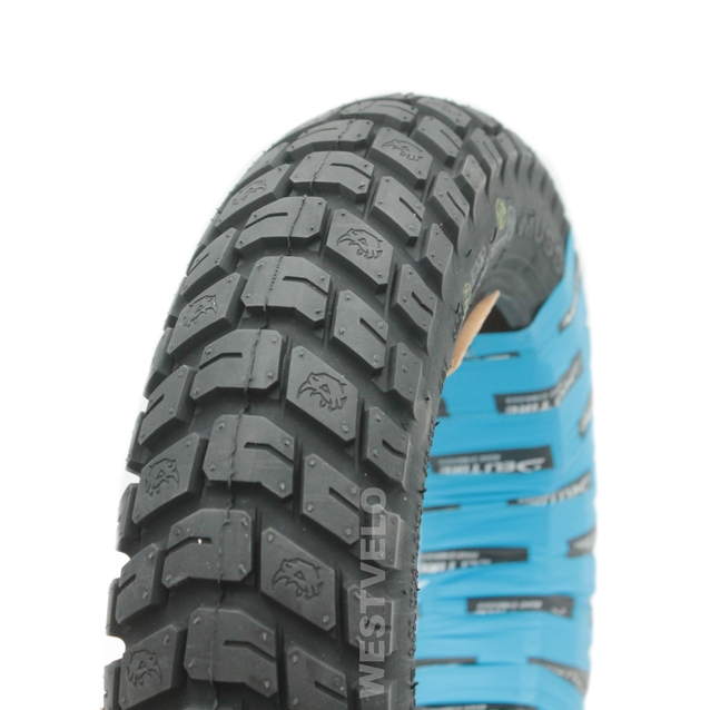 Покришка "10" 3.50-10 Б/К DELI TIRE Індонезія (108) напів-шип TL фото westvelo.com