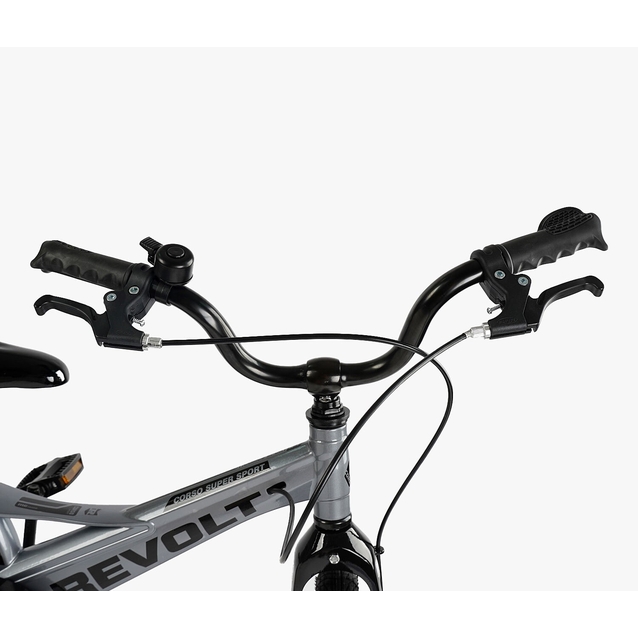 Дитячий велосипед 18 MG Corso «REVOLT» MG-18655, магнієва рама, графітовий фото westvelo.com