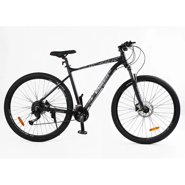 Велосипед 29 AL Corso «CYBER» CB-29490 алюміній 21", (к-т SHIMANO) чорний фото westvelo.com