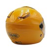 Мото шолом, відкритий (XL) (61-62см)"DAVID" D018 жовтий глянцевий (ABS) фото westvelo.com