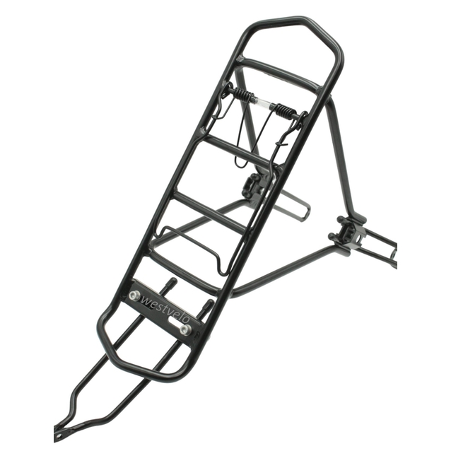 Багажник 26 алюмінієвий чорний під дискові гальма фото westvelo.com