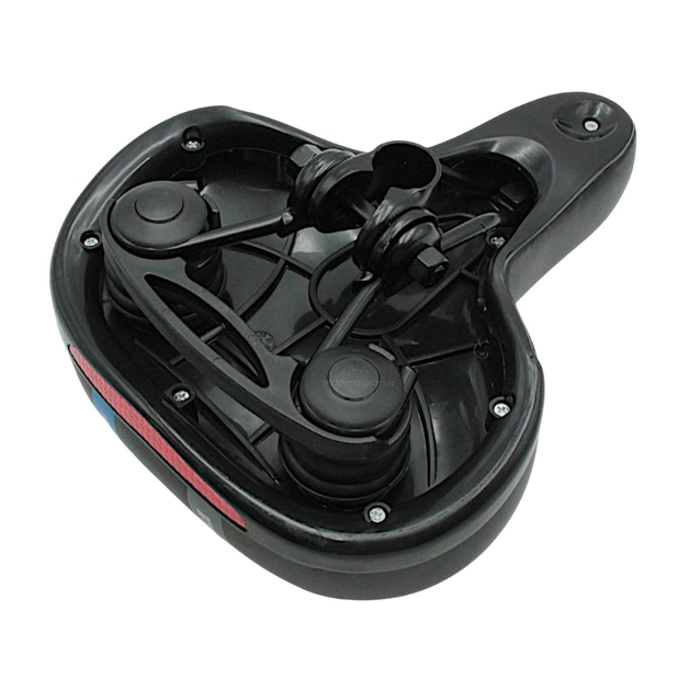 Сідло на демпферах № 7238, з катафотом фото westvelo.com