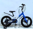 Дитячий велосипед 16 MG Corso «MONTI» MT-16316, магнієва рама, біло-синій фото westvelo.com