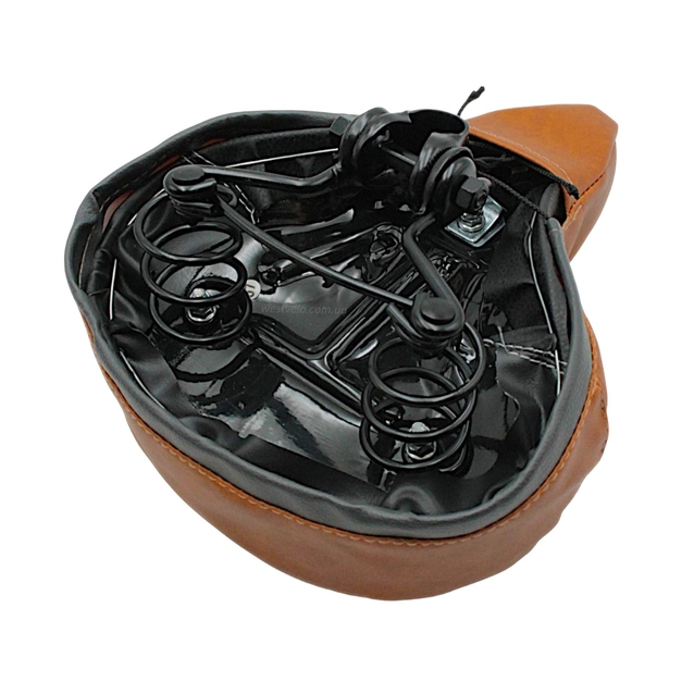 Чохол сідла, "COMFORT" чорно-коричневий фото westvelo.com