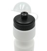 Фляга 650 ml пластмасова біло-чорна фото westvelo.com