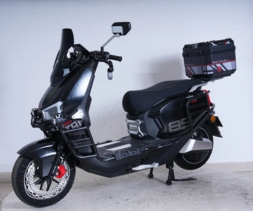 Електроскутер Tailg «F-73» B01, двигун 2000W, акумулятор 72V 35Ah графеновий, чорний, колеса 12" + ЗАХИСНИЙ БАМПЕР