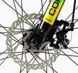 Велосипед 27.5 ST Corso «TORNADO» TR-27257 сталь 15,5", (к-т SHIMANO) чорно-салатовий фото westvelo.com