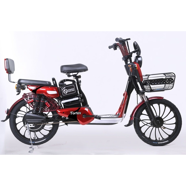 Електровелосипед 20 ST Corso «FORTEX» FR-4402-2 сталь, 500W, акум 48V20AH, червоний фото westvelo.com
