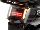 Електроскутер Corso «FLEX» FL-239072 двигун 1500W, акумулятор графеновий 72V 35Ah, чорно-червоний, колеса 10" + 1 ящик. акум фото westvelo.com