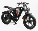 Електрофетбайк 20 ST Corso «KOMODO MAX» KM-73100 сталь, двигун 1200W, акумулятор 60V 21Ah літієвий, (к-т SHIMANO) чорно-помаранчевий, литі колеса фото westvelo.com