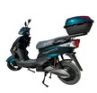 Електроскутер Corso «MATRIX» MT-924107 двигун 1200W, акумулятор 72V 25Ah графеновий, зелено-синій, колеса 10" + 1 ящик. акум фото westvelo.com
