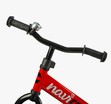 Велобіг 12 Corso надувні колеса, сталева рама «NAVI» NV-12306 червоний, підніжка, підставка для ніг, дзвіночок фото westvelo.com