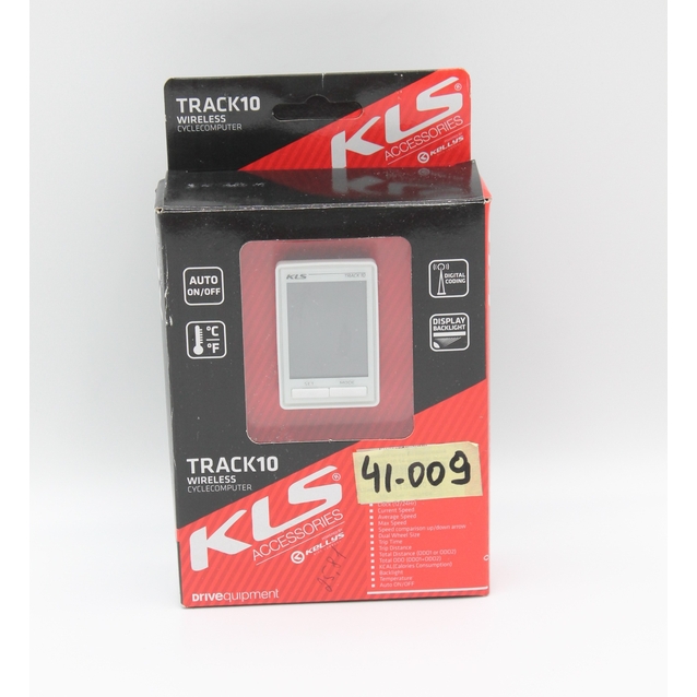 Велокомп'ютер KLS KLS Track 10 білий, безпровідний (14 functions) фото westvelo.com