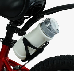 Дитячий велосипед 18 AL Corso «TAYGER» TG-43922 АЛЮМІНІЄВА рама темно червоний, ручне гальмо, дод. колеса, дзвоник, бутилочка