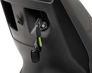 Електроскутер Corso «FLEX» FL-239072 двигун 1500W, акумулятор графеновий 72V 35Ah, чорно-червоний, колеса 10" + 1 ящик. акум фото westvelo.com